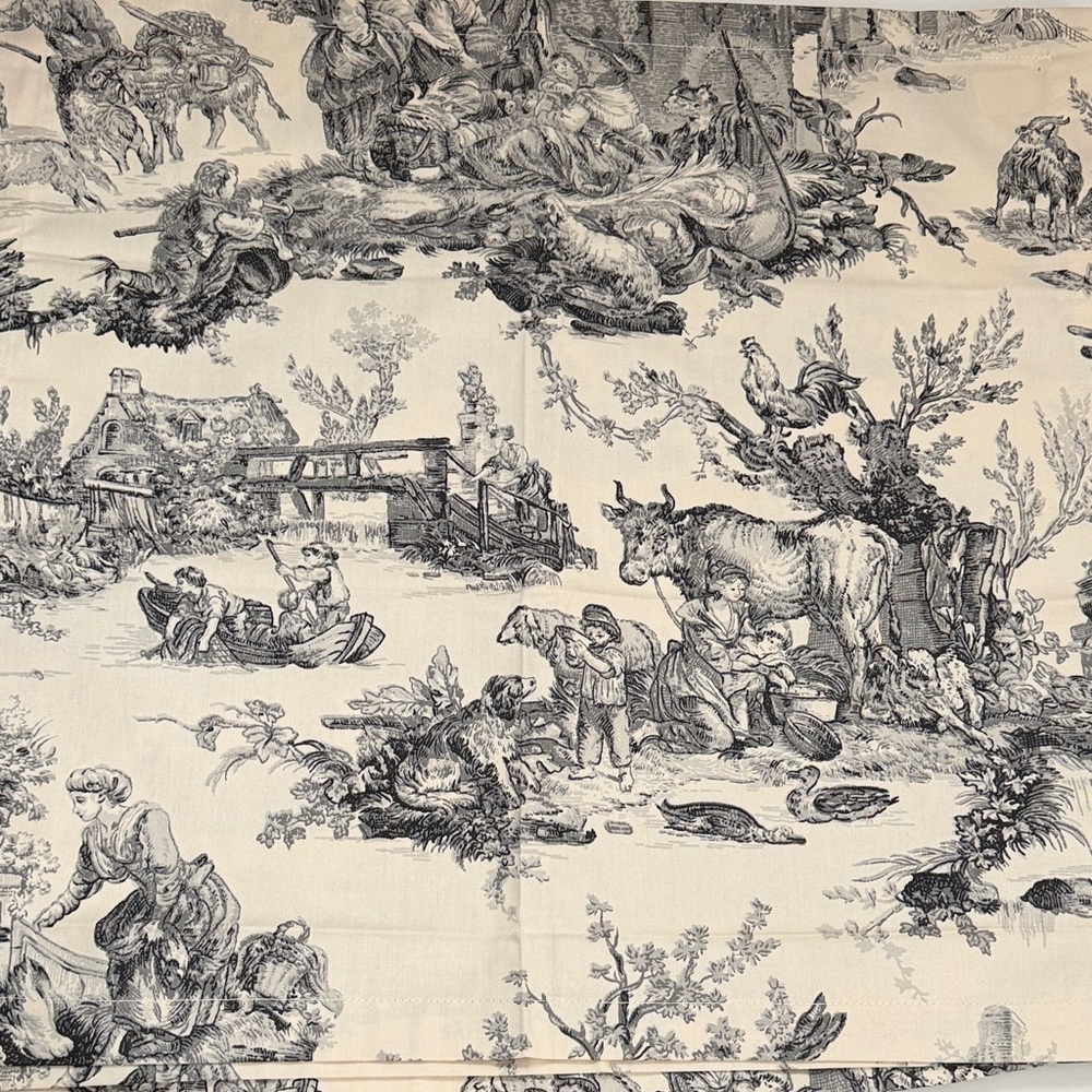 Williams Sonoma Harvest Toile Napkins Set of 4